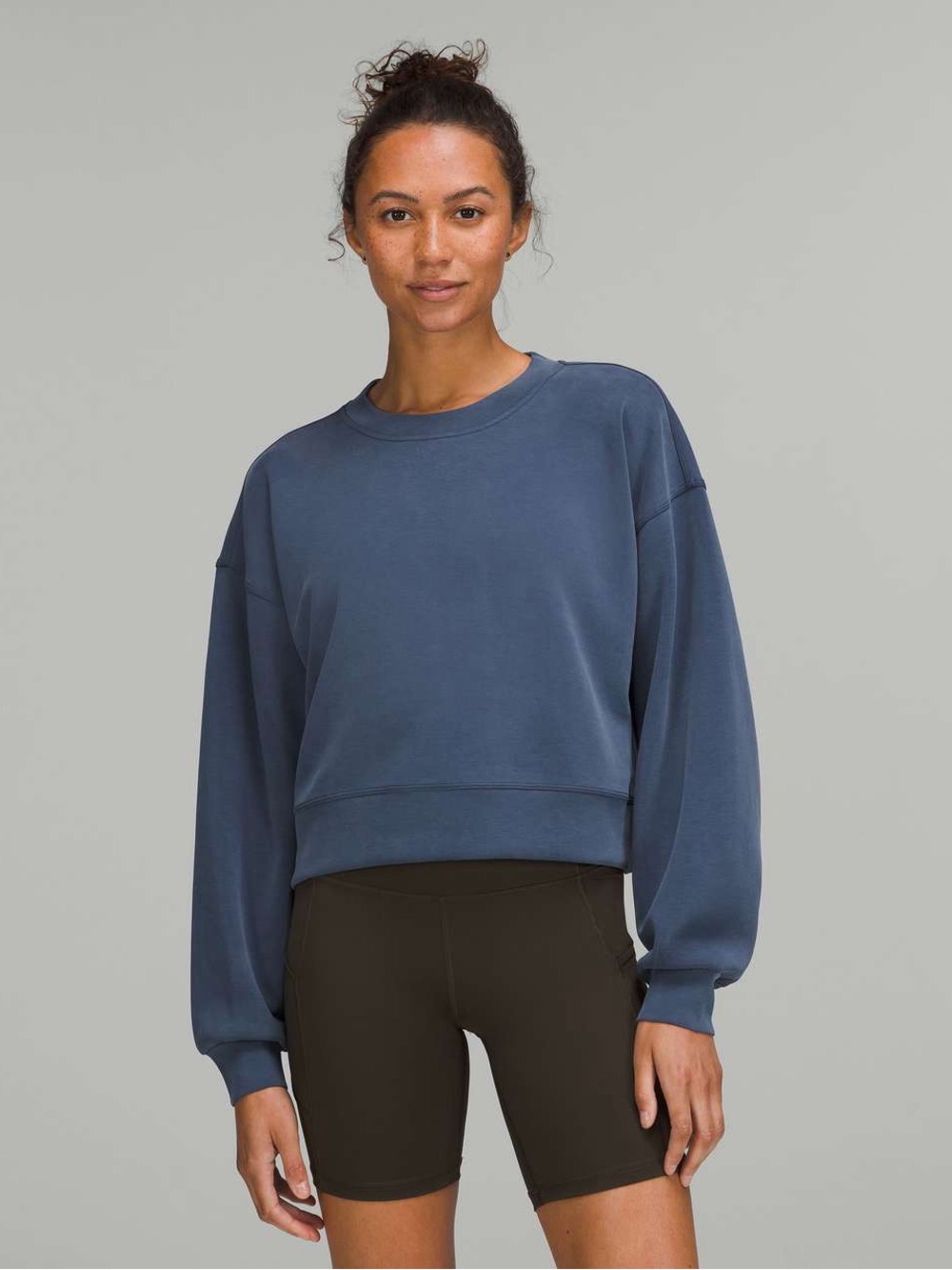 Lululemon Perfectly Oversized Cropped Crew *Softstreme